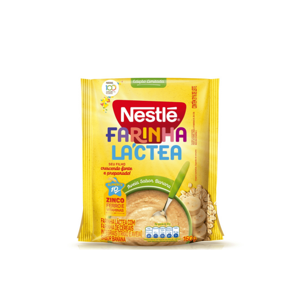 Encontraproduto.com.br - Farinha Láctea Nestlé Aveia e Banana Sachê 160g