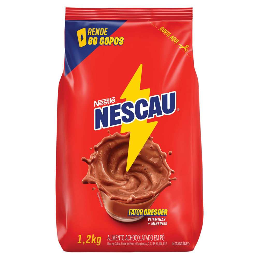 Achocolatado em Pó Nescau Pacote 1,2kg