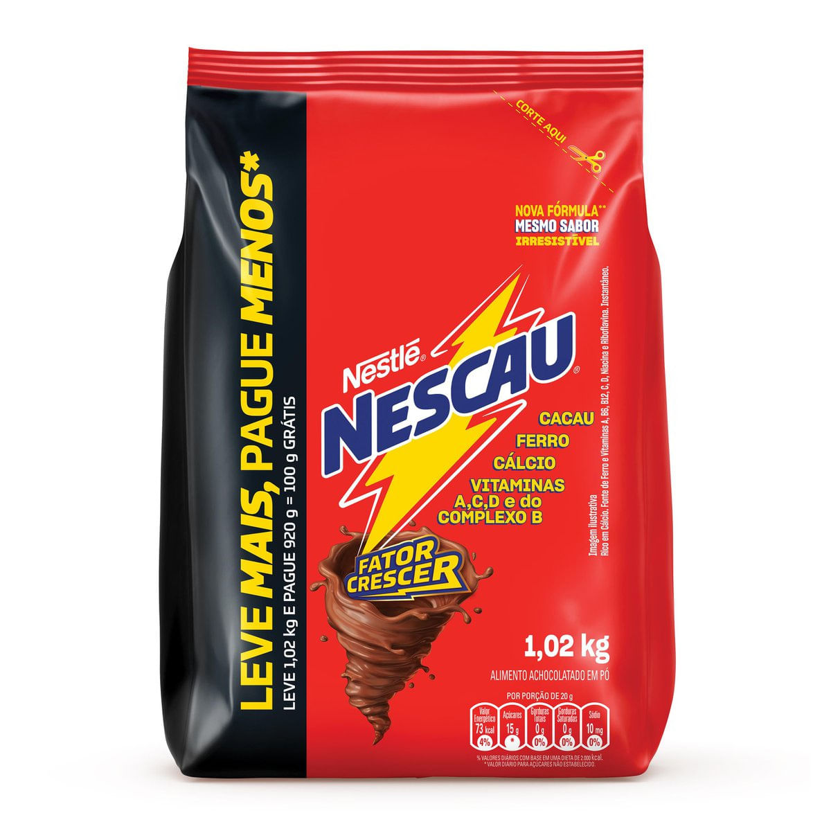 Encontraproduto.com.br - Achocolatado em Pó Nescau Pacote 1,2kg