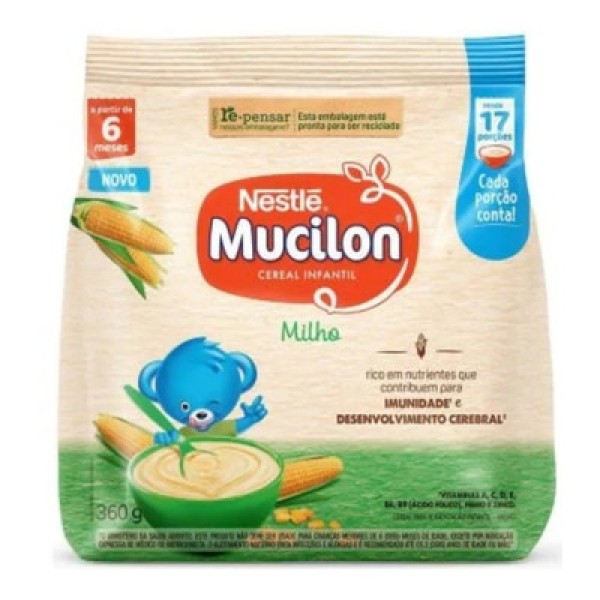 Encontraproduto.com.br - Mucilon Nestlé de Milho Pacote 360g