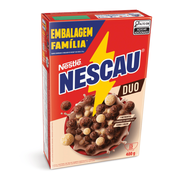 Encontraproduto.com.br - Cereal Matinal Nescau Duo Caixa 400g