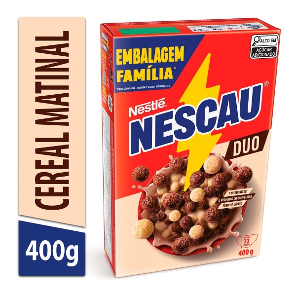Encontraproduto.com.br - Cereal Matinal Nescau Duo Caixa 400g