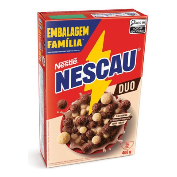 Encontraproduto.com.br - Cereal Matinal Nescau Duo Caixa 400g