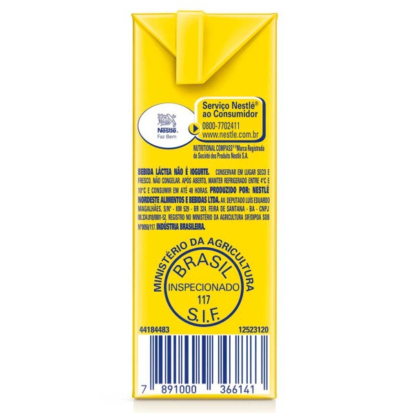Encontraproduto.com.br - Bebida Láctea Nesquik Nestlé Morango TP com 180ml
