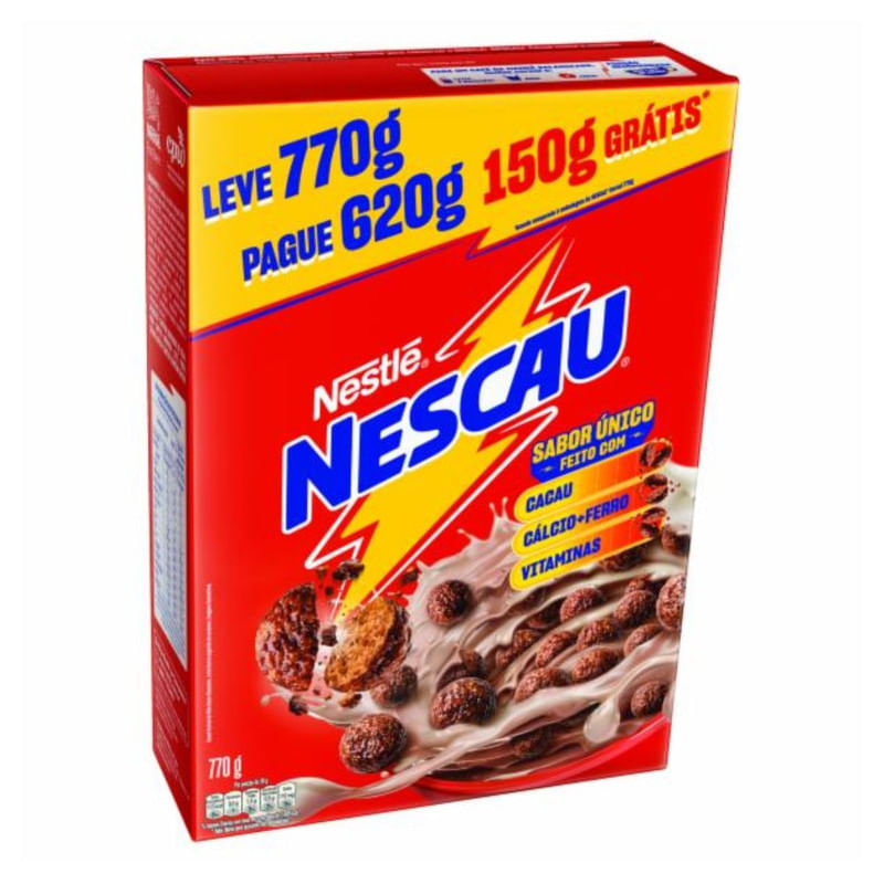 Encontraproduto.com.br - Cereal Matinal Nescau Nestlé Leve 770g