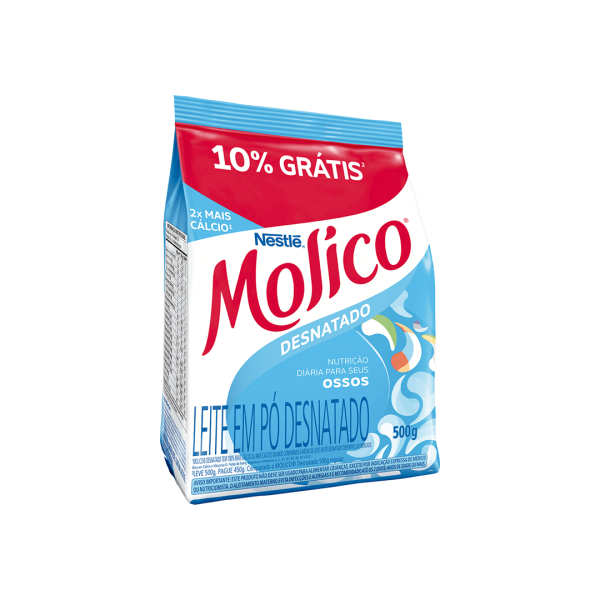 Encontraproduto.com.br - Leite Em Pó Desnatado Molico 10% Grátis 500g