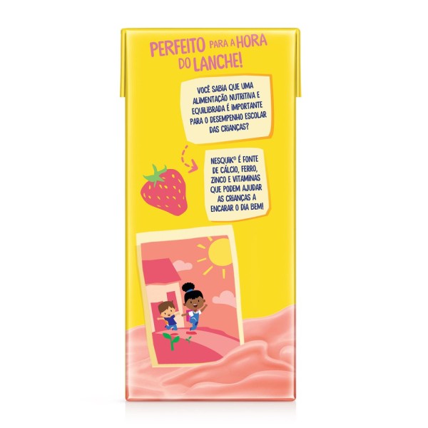 Encontraproduto.com.br - Bebida Láctea Nesquik Morango 200ml - Nestlé