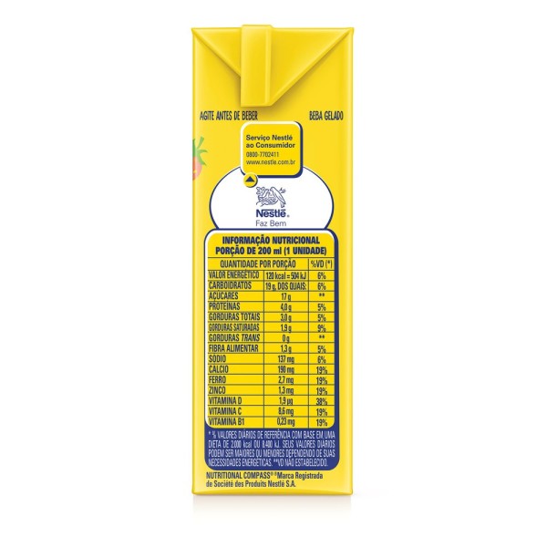 Encontraproduto.com.br - Bebida Láctea Nesquik Morango 200ml - Nestlé