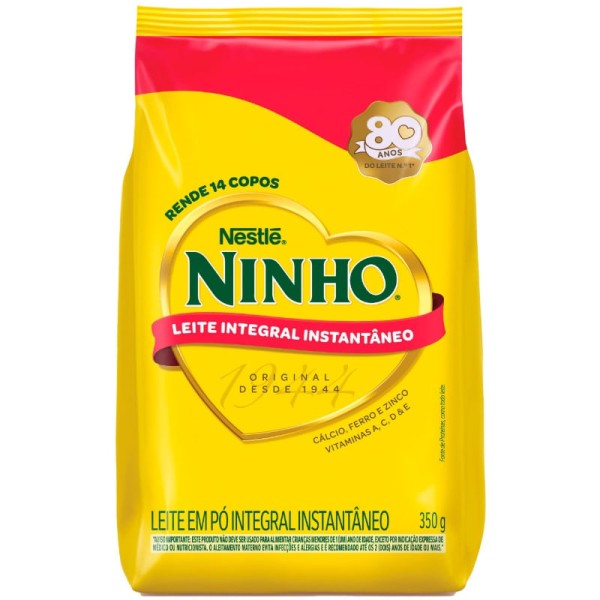 Encontraproduto.com.br - Leite em Pó Ninho Instataneo Integral 350g Sachet