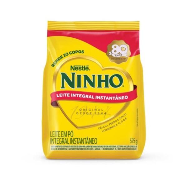 Encontraproduto.com.br - Leite em Pó Ninho Integral Instantâneo Sachê 575g