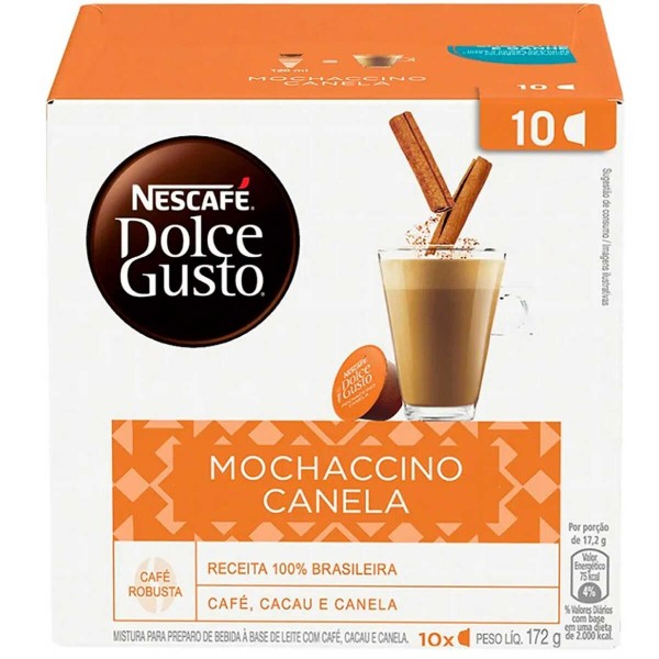 Encontraproduto.com.br - Cápsula Canela Nescafé Dolce Gusto 172g 10cp