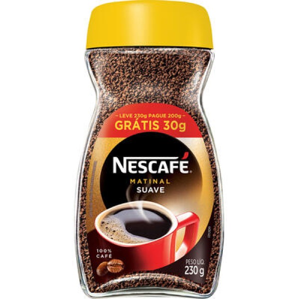 Encontraproduto.com.br - Café Solúvel Nescafé Matinal Vidro com 230g