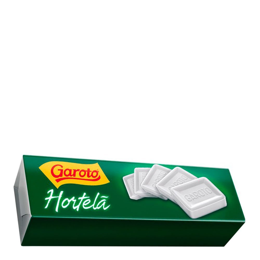 Encontraproduto.com.br - Pastilha Garoto Menta Hortelã 17g c/ 10 Unid