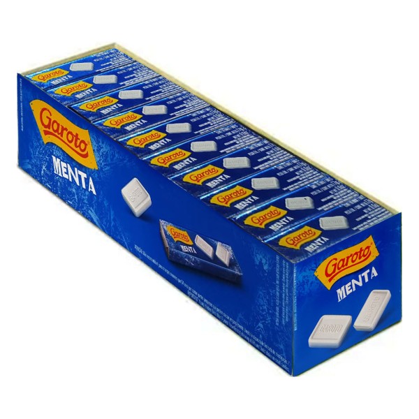 Encontraproduto.com.br - PASTILHA GAROTO MENTA 17G