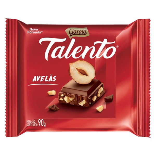 Encontraproduto.com.br - Chocolate Talento Avelã 90g
