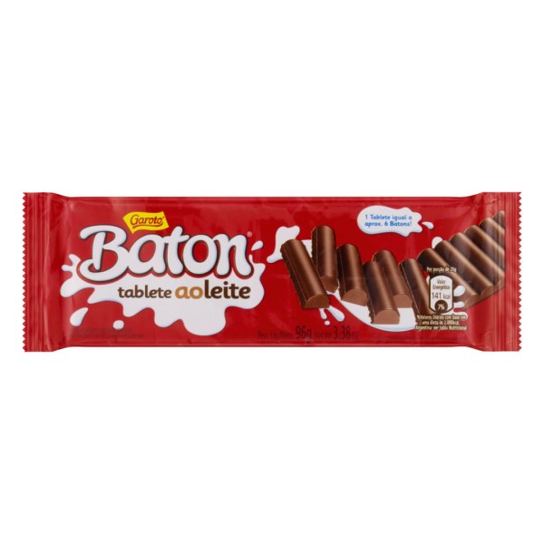 Encontraproduto.com.br - Chocolate Baton Garoto Ao Leite 96g