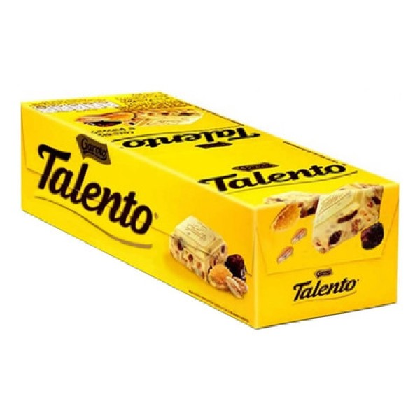 Encontraproduto.com.br - Choc.Garoto 25g Talento Bco.