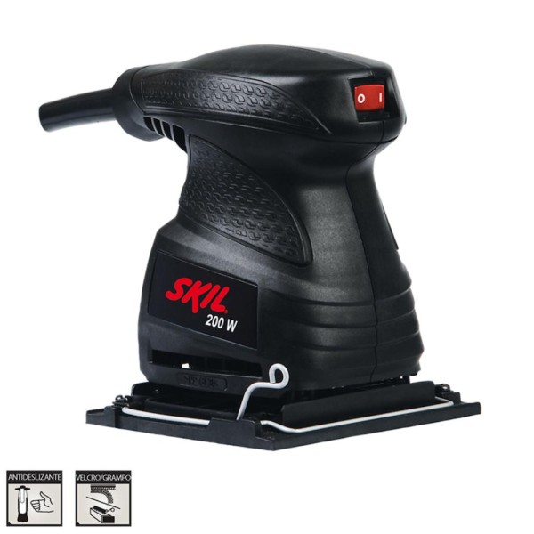 Encontraproduto.com.br - Lixadeira Orbital 7232 F0127232Ab 127V Skil