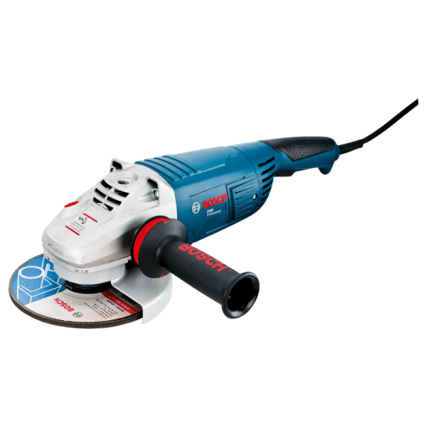 Encontraproduto.com.br - Esmerilhadeira Angular Bosch GWS 26 180 2600W 220V + Acessórios