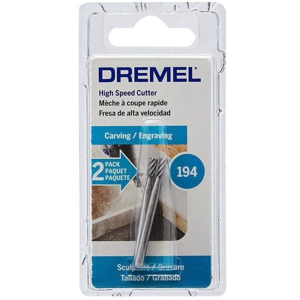 Encontraproduto.com.br - Escariador Paralelo 1/8 Pol. Com 2 Peças 194 Dremel