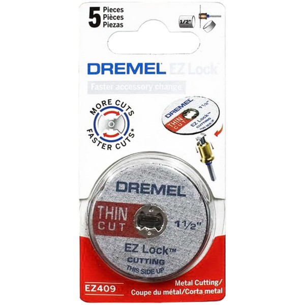 Encontraproduto.com.br - Disco de Corte EZ409 Com 5 Peças Dremel