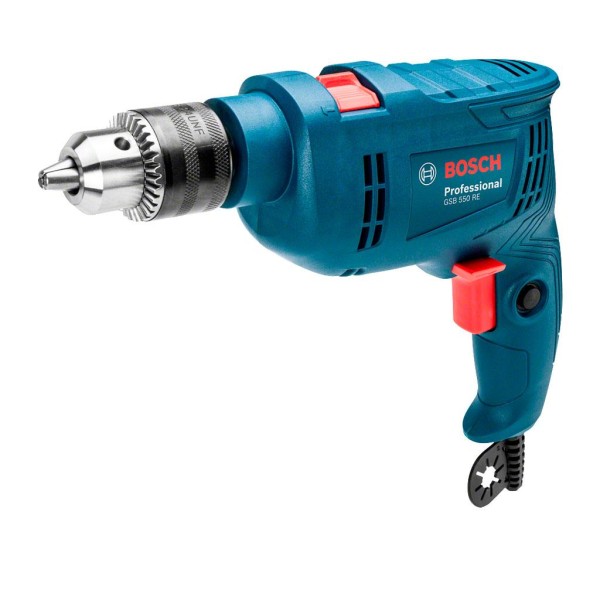 Encontraproduto.com.br - Furadeira de Impacto 1/2 GSB550-RE 550W com 14 Brocas Bosch