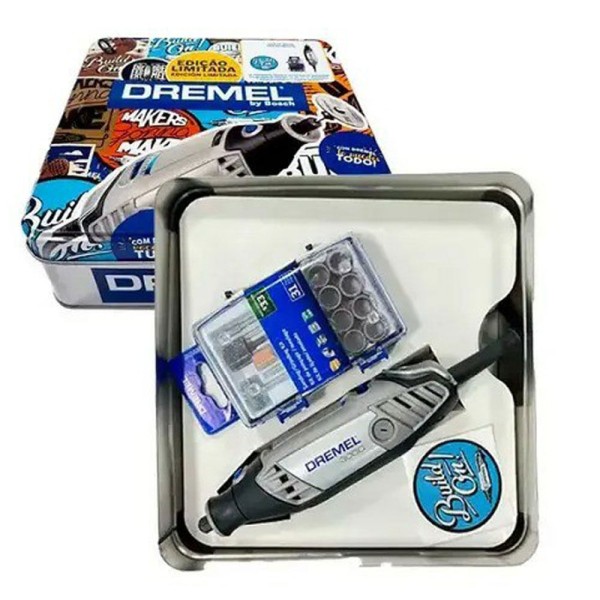 Encontraproduto.com.br - Micro Retifica 3000 Com/Acessorios 31 Peças DREMEL 0615A001ZX000