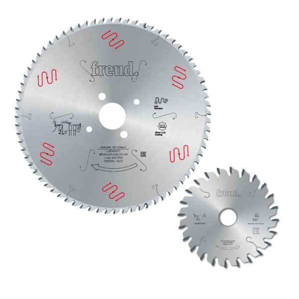 Encontraproduto.com.br - Kit Serra/Riscador Freud LSB30001X + LI25M43FA3 para Seccionadora Horizontal Smart Maq SP60 Pro