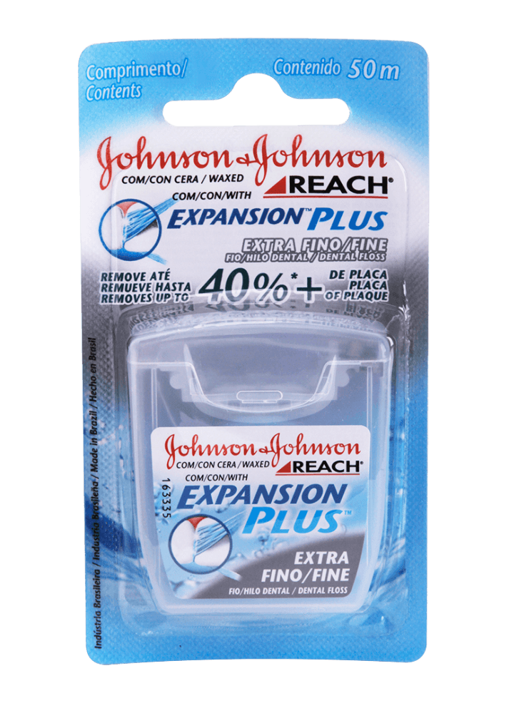 Fio Dental Reach Expansion Plus Extra Fino 50m