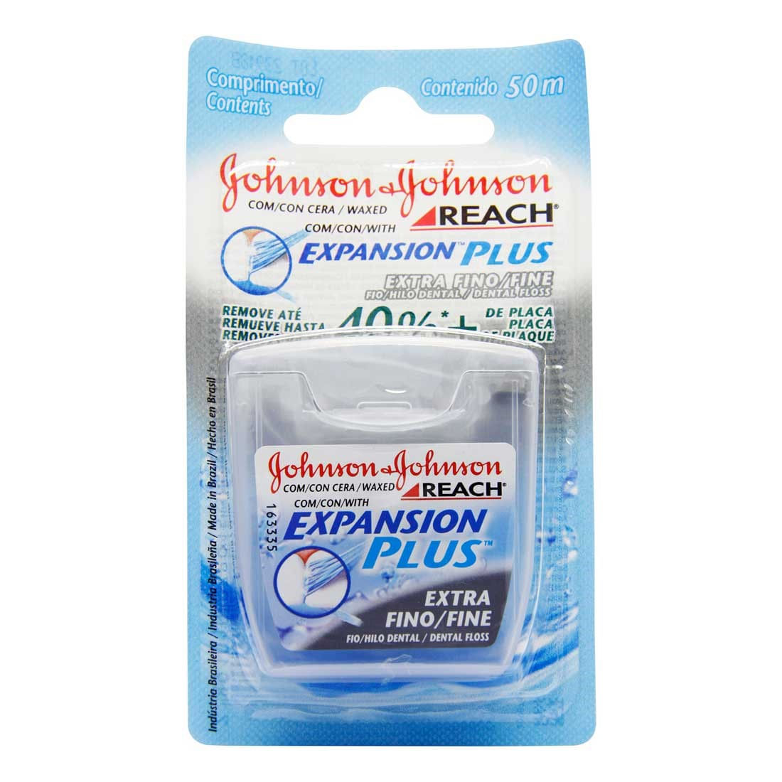 Encontraproduto.com.br - Fio Dental Reach Expansion Plus Extra Fino 50m