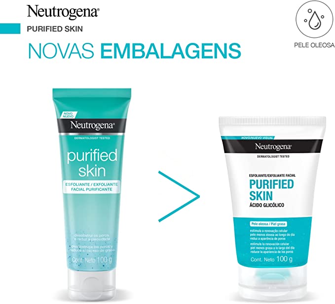 Encontraproduto.com.br - Esfoliante Neutrogena Purified Skin 100g