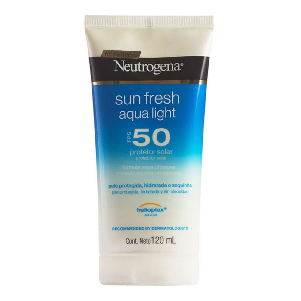 Encontraproduto.com.br - Protetor Solar Neutrogena Sun Fresh Aqua Light FPS50 200ml