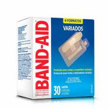 Encontraproduto.com.br - Curativo Band-Aid Transparente Variados 30 Unidades