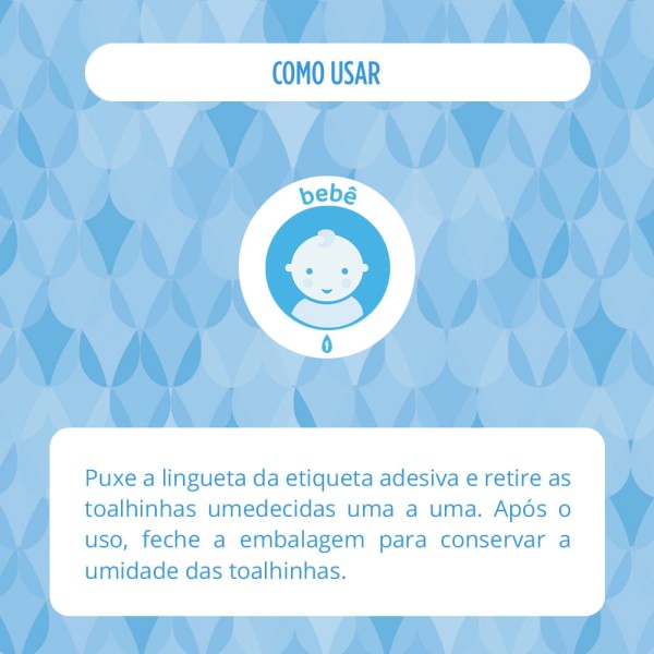 Encontraproduto.com.br - Toalha Umedecida Johnson`S Limpeza E Suavidade Lv4 Pg3 C/44
