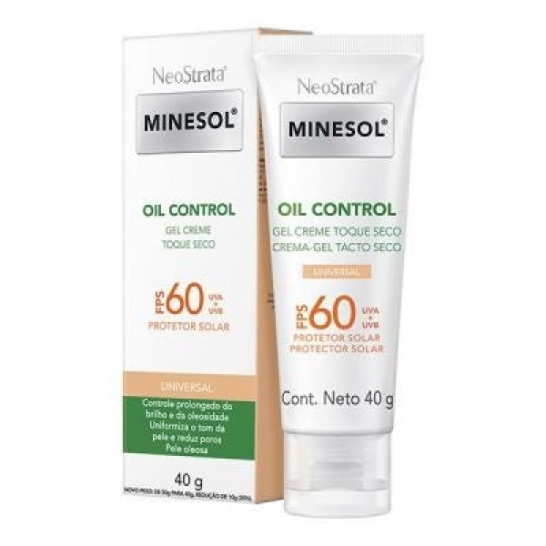 Encontraproduto.com.br - Protetor Solar Neostrata Minesol Oil Control Tinted Fps 60 40G