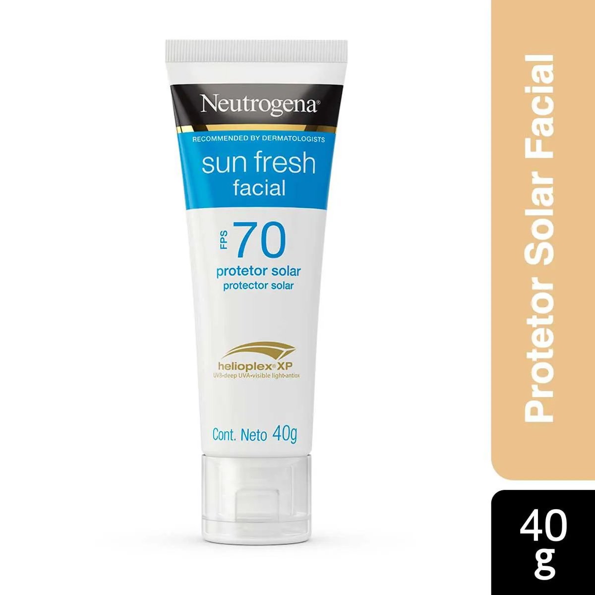 Encontraproduto.com.br - Protetor Solar Facial Sun Fresh FPS 70 Neutrogena - 40g