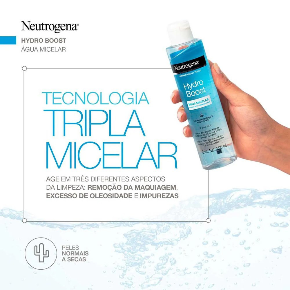 Encontraproduto.com.br - Água Micelar Neutrogena Hydro Boost 200ml