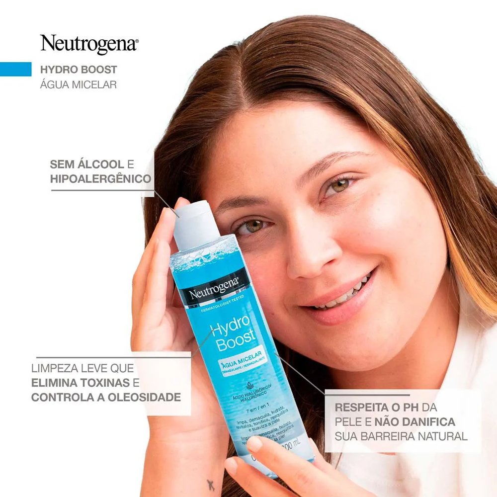 Encontraproduto.com.br - Água Micelar Neutrogena Hydro Boost 200ml
