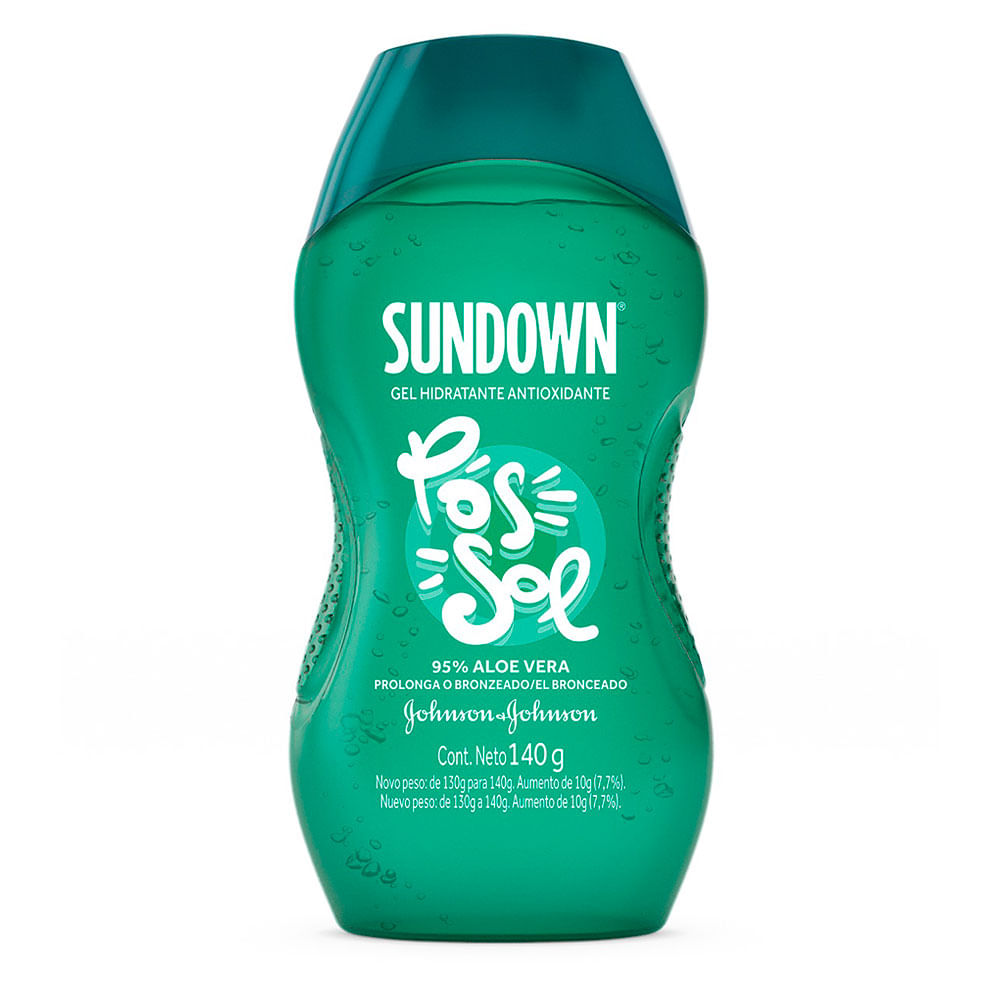 Encontraproduto.com.br - Pós-Sol Sundown Gel Hidratante 140g