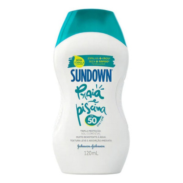 Protetor Solar Sundown Praia E Piscina Fps50 200ml+120ml Promocional