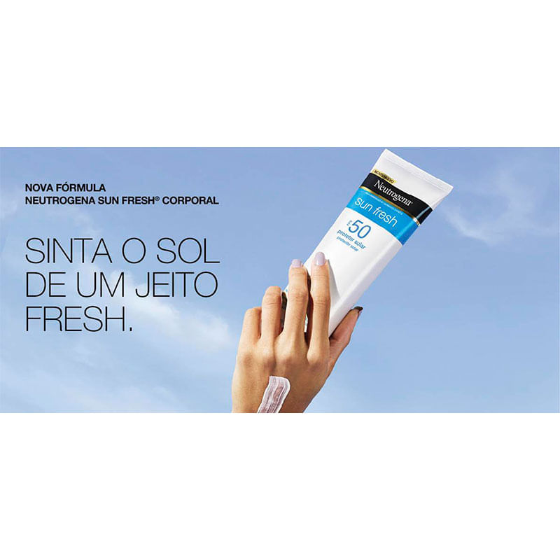 Encontraproduto.com.br - Protetor Solar Neutrogena Sun Fresh FPS50 200ml + 120 ml 80% Off