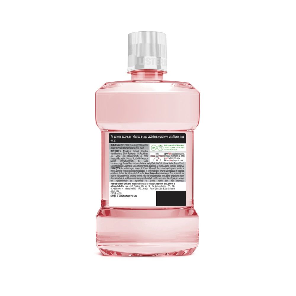 Encontraproduto.com.br - Antisséptico Bucal Listerine Profissional Gengiva Expert Menta Fresca Zero Álcool 250ml