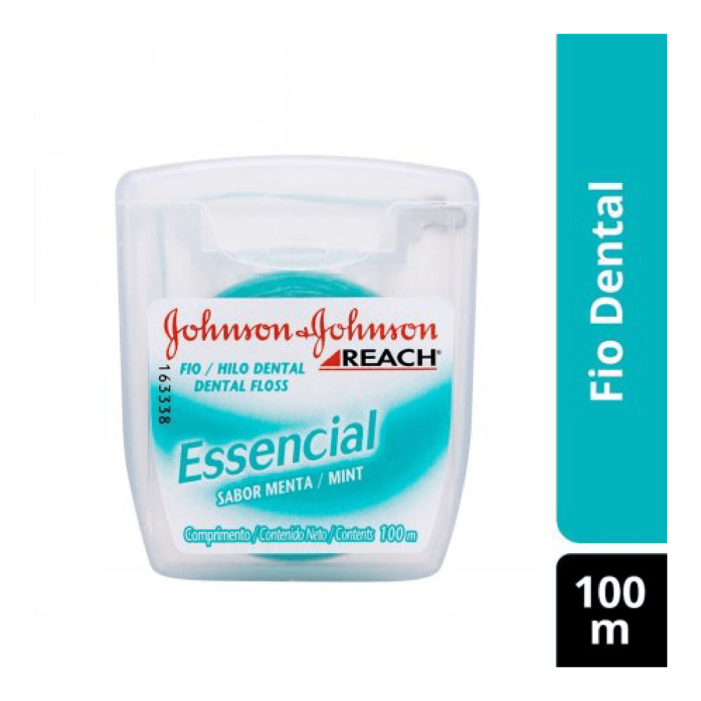 Encontraproduto.com.br - Fio Dental Johnsons Reach Essencial 100 Metros
