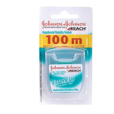 Encontraproduto.com.br - Fio Dental Johnsons Reach Essencial 100 Metros