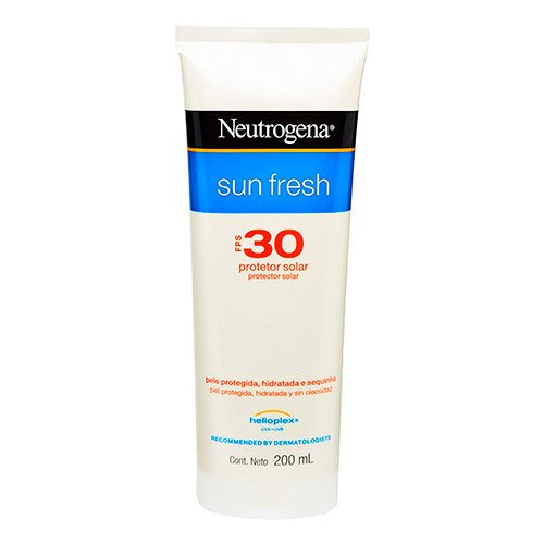 Encontraproduto.com.br - Protetor Solar Neutrogena Sun Fresh FPS30 Frasco 200ml