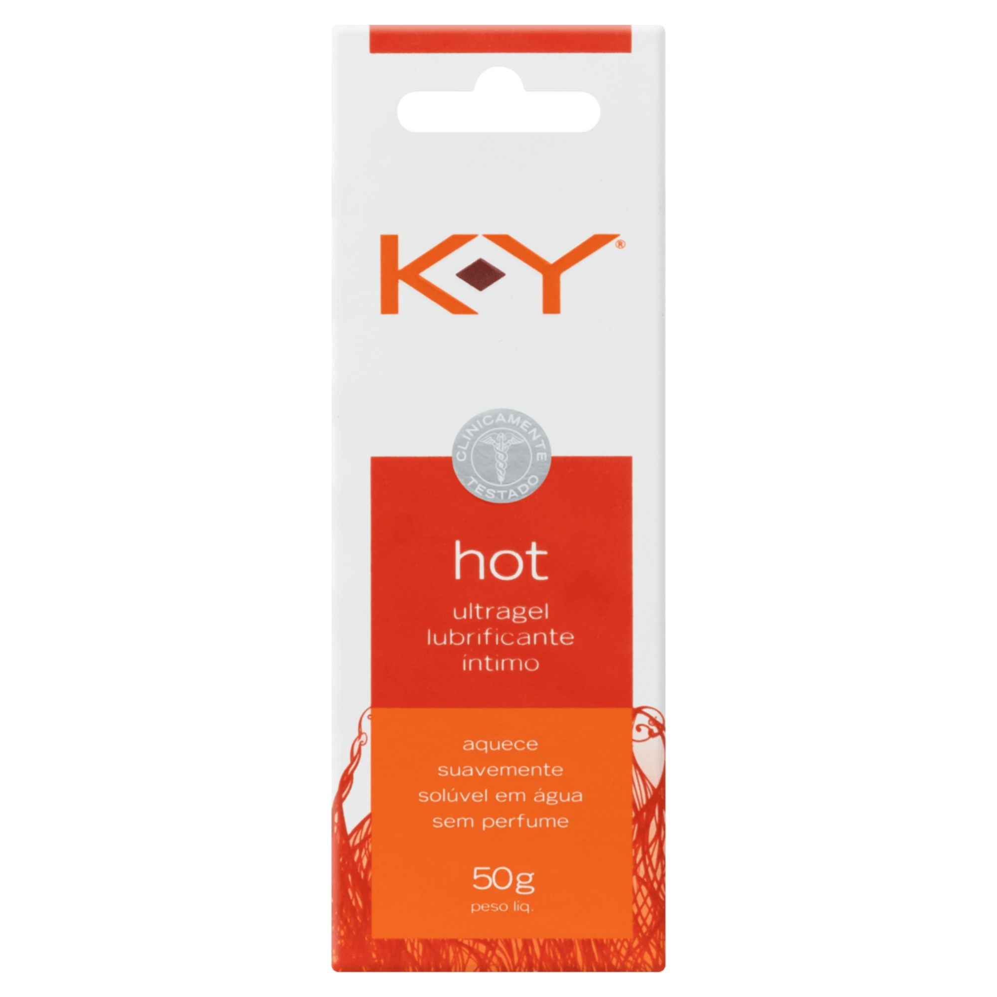 Lubrificante Íntimo K-y Hot Ultragel Com 50g