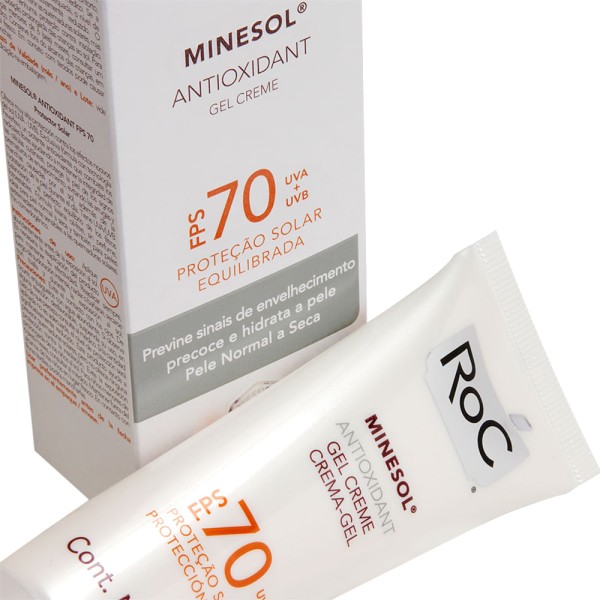Encontraproduto.com.br - Roc Minesol 70 Antiox 50G