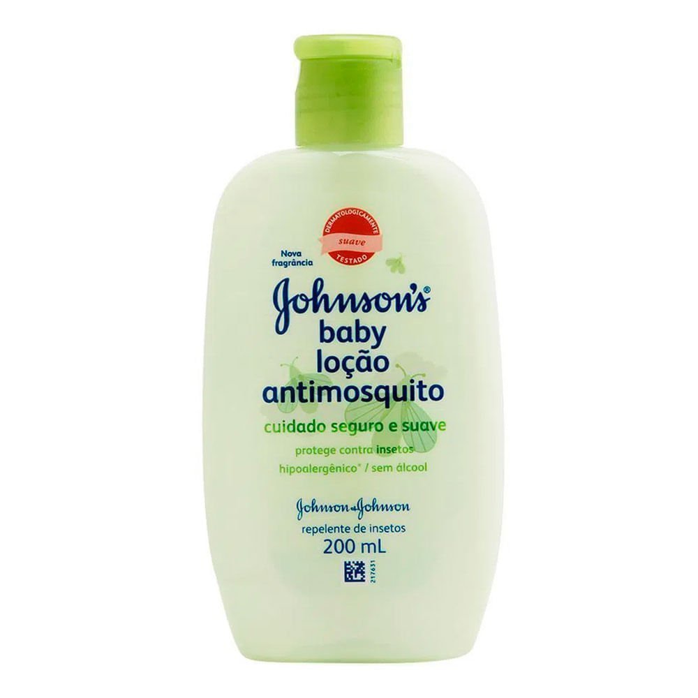 Encontraproduto.com.br - Repelente Johnsons Baby Loção Antimosquito Frasco 200ml