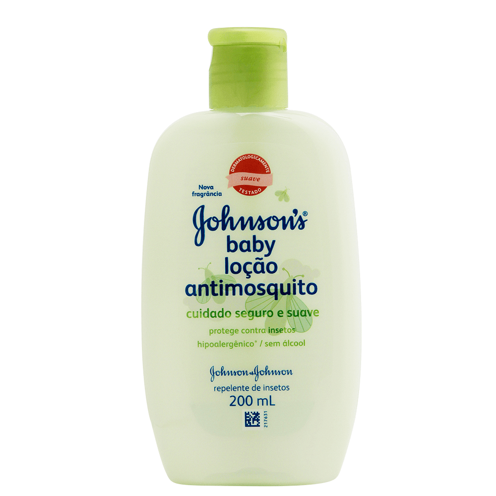 Encontraproduto.com.br - Repelente Johnsons Baby Loção Antimosquito Frasco 200ml