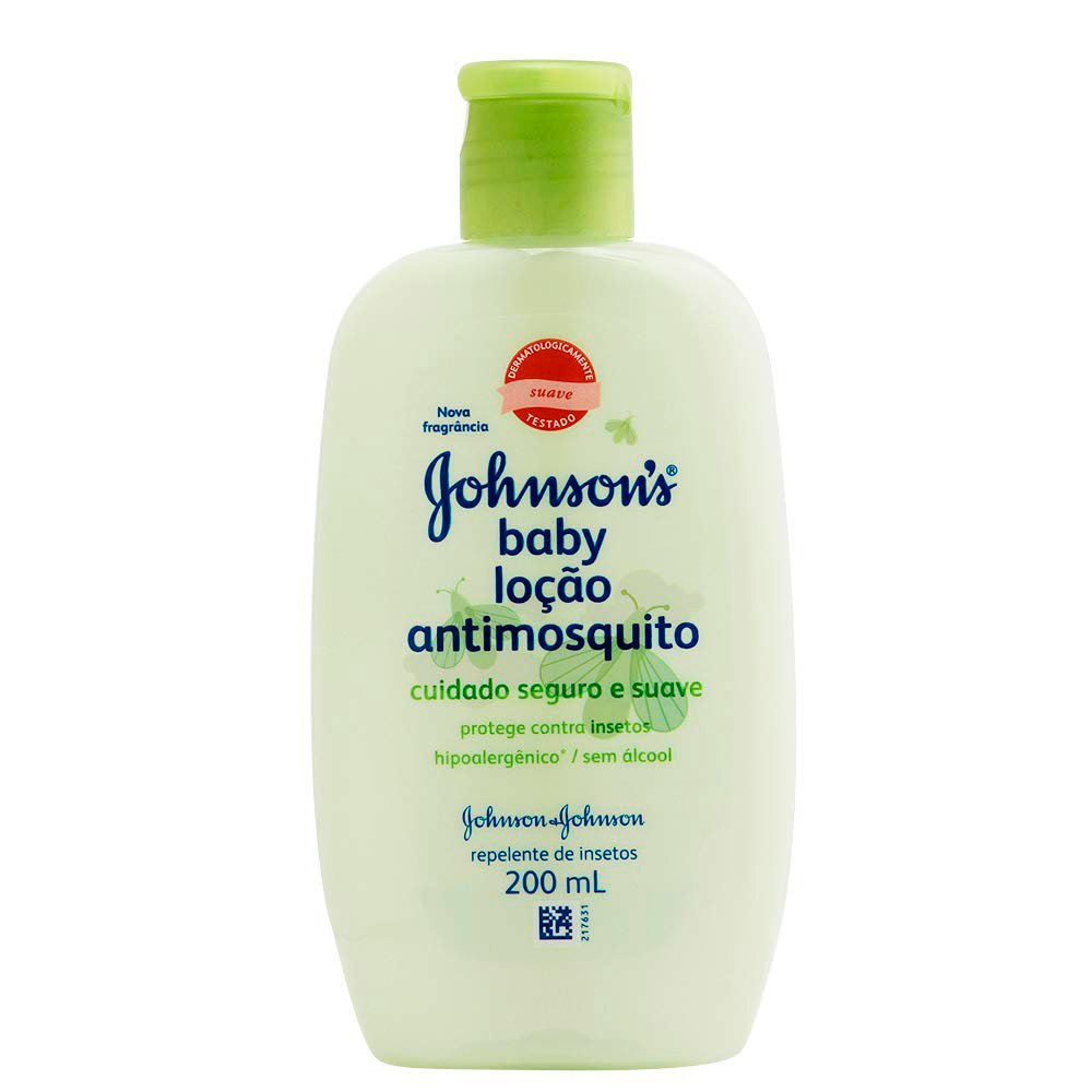Encontraproduto.com.br - Repelente Johnsons Baby Loção Antimosquito Frasco 200ml
